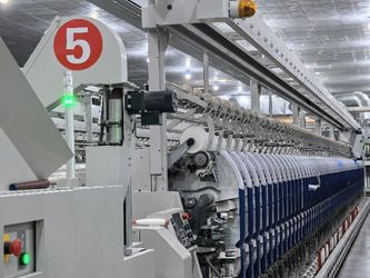 Wuxi Delicate Textile Technology Co ., Ltd . Fabrik Produktionslinie