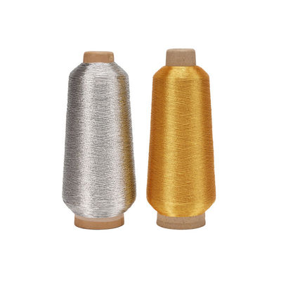 Ms Typ Lurex Stickgarne Gold Metall Silber Garne 75D Anzahl der Garne