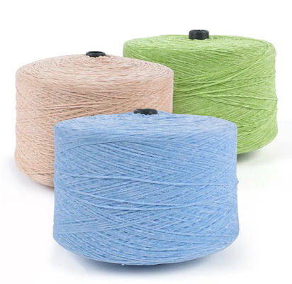 Glitzer Chenille Garne 95 Polyester 5 Sliver Ne 12NM Färbung und Rohweiß Anti Pilling
