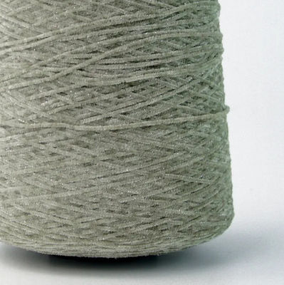 Glitzer Chenille Garne 95 Polyester 5 Sliver Ne 12NM Färbung und Rohweiß Anti Pilling