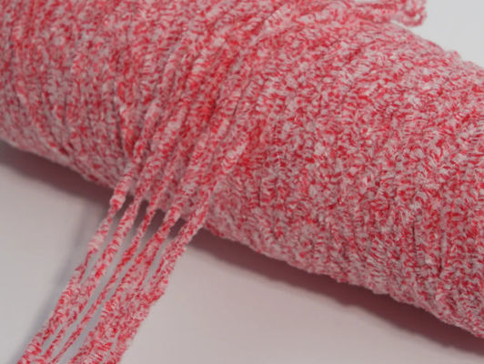 Zwei Mischfarben Chenille Garne Chunky 50% Polyester 50% Baumwolle
