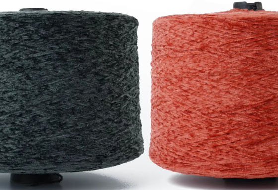 6NM 2mm Chenille Fancy Garne Umweltfreundlich Fein Terylen Baumwolle Chenille Faden Für Sofa