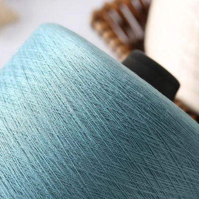Weiße Vortex 40/1 Kern Jungfrau Polyester Ring Spun Yarn16S 100% Original