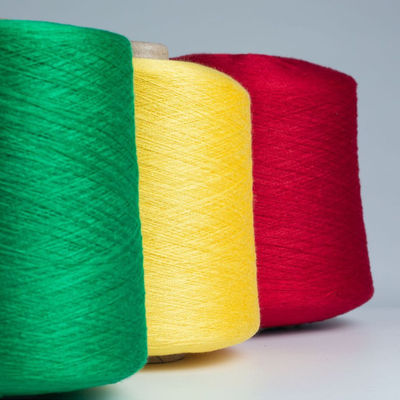 300D Polyester Vortex Viskose Rayon Filament Garn gemischt 30S/2 75D/24F Viskose gefärbt