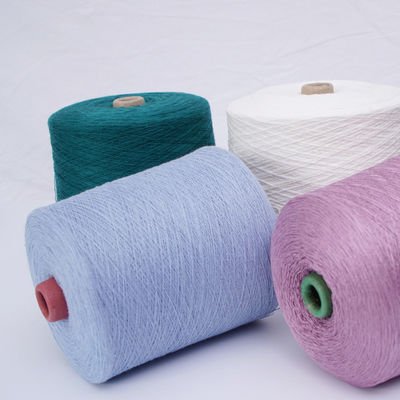 Baumwollhemd 20S/3 High 100% gefärbt Mono Garne Polyester 210D Nählicht 300D-1200D Schmelz recyceltes Baumwollgarn