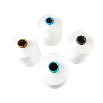 Monofilament Nähen 100 Spun Polyester Garne Antibakterielle elastische Baumwolle Weft 203 20S/3
