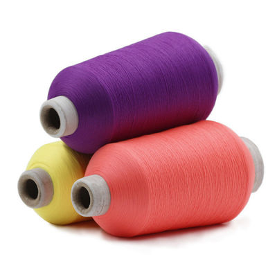 Warm 100 Weißes Polyester Filament Garne Gewebe Antibakteriell Dty Strand Dacron