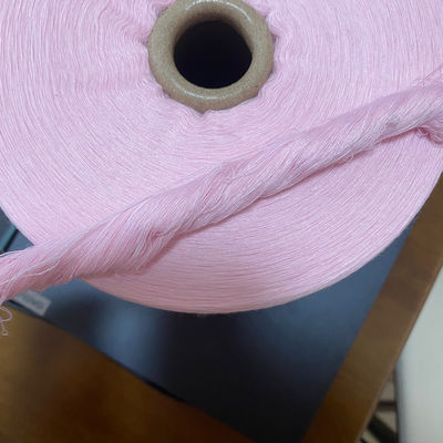 Spun 300D / 3 Polyester Texturgarn Hochfestigkeit 100D / 36F Strang gefärbt Recycling 20S / 3