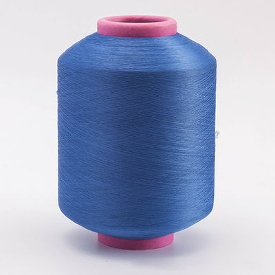 Elastizität Polyestersocken Recycling-Texturgarn 560D Spandex überzogen Garn