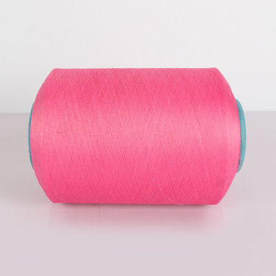 Elastizität Polyestersocken Recycling-Texturgarn 560D Spandex überzogen Garn