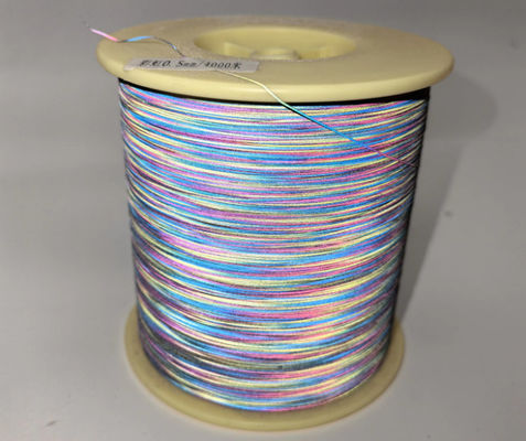 Hochsichtbarkeit Regenbogen-reflektierendes Garn-reflektierendes Garn zum Nähen von Kleidung und Stricken