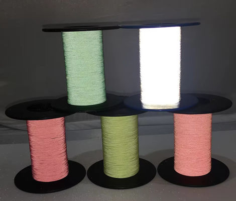 Einzelne beiden Seiten Nähen Irisescent Stickerei reflektierende Garn für die Nachtsicherheit